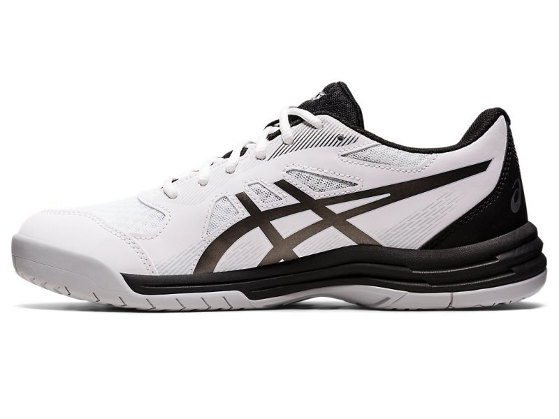 Tenis de Voleibol Asics Upcourt 5 Hombre Blancos Negros | MX9907-545