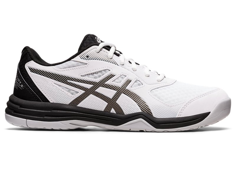 Tenis de Voleibol Asics Upcourt 5 Hombre Blancos Negros | MX9907-545