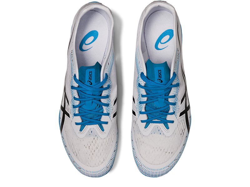 Tenis Track & Field Asics Gun Lap 2 Hombre Blancos Negros | MX3666-366