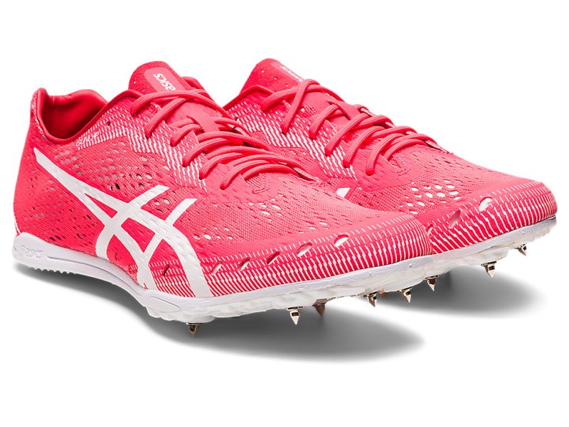 Tenis Track & Field Asics Gun Lap 2 Hombre Rosas Blancos | MX4208-160