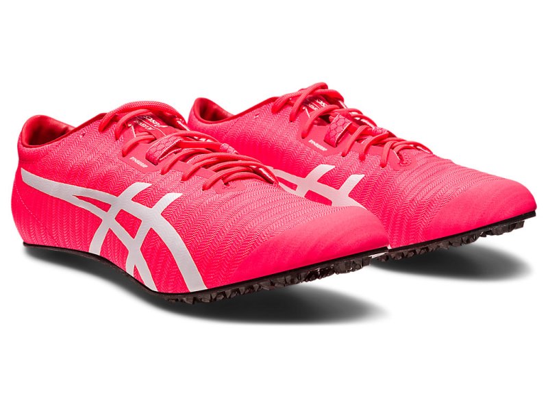 Tenis Track & Field Asics Metasprint Hombre Rosas Blancos | MX6941-322