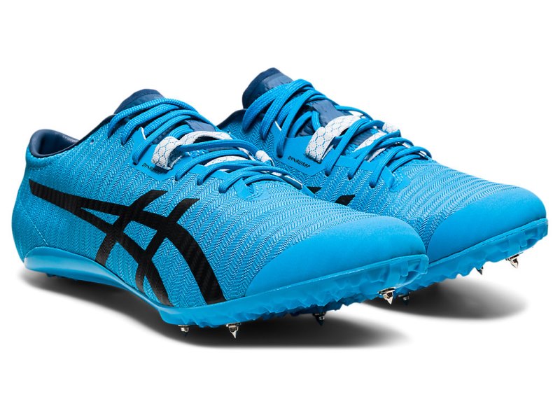 Tenis Track & Field Asics Sonicsprint Elite 2 Hombre Turquesa Claro Negros | MX3387-950