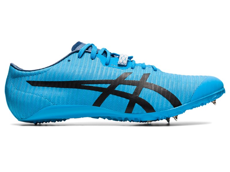 Tenis Track & Field Asics Sonicsprint Elite 2 Hombre Turquesa Claro Negros | MX3387-950