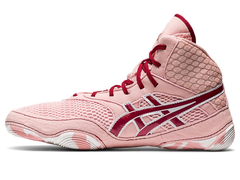 Zapatillas Wrestling Asics Matblazer Mujer Rosas Rojos Oscuro | MX0969-687