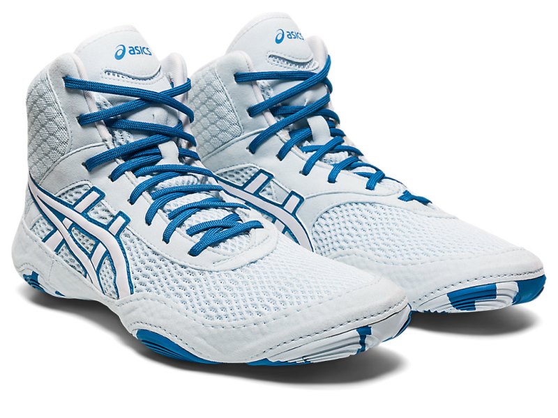 Zapatillas Wrestling Asics Matblazer Mujer Azules Claro Blancos | MX7912-398