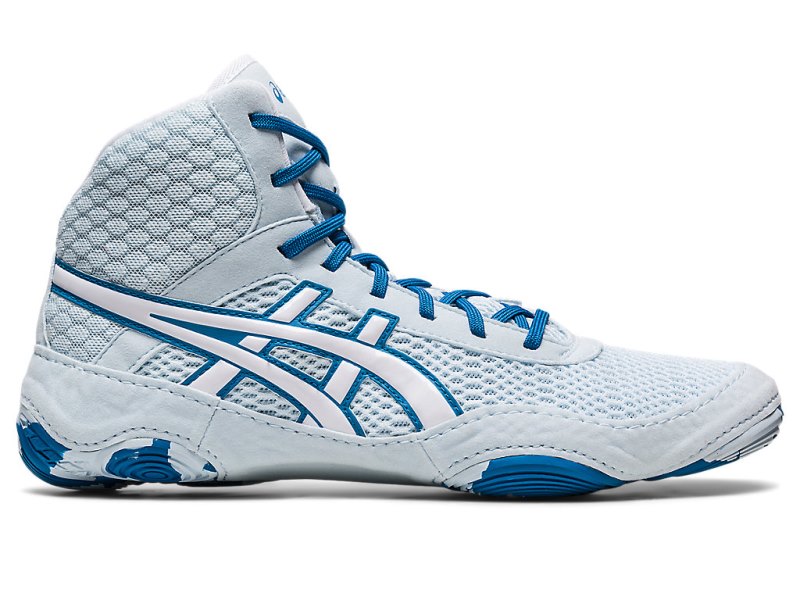 Zapatillas Wrestling Asics Matblazer Mujer Azules Claro Blancos | MX7912-398