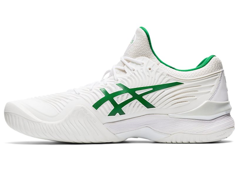 Zapatos de Tenis Asics Court FF Novak Hombre Blancos Verdes | MX4618-303