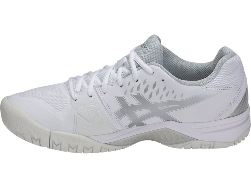 Zapatos de Tenis Asics Gel-challenger 12 Hombre Blancos Plateados | MX0883-610