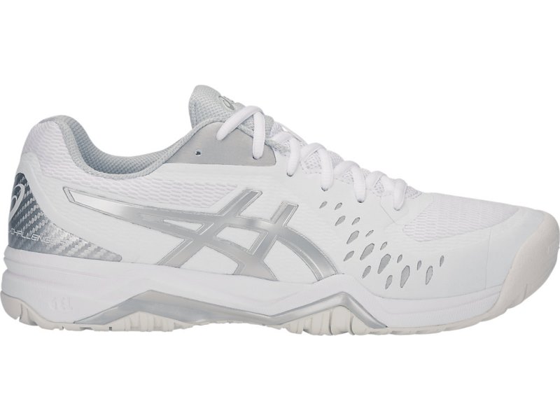 Zapatos de Tenis Asics Gel-challenger 12 Hombre Blancos Plateados | MX0883-610