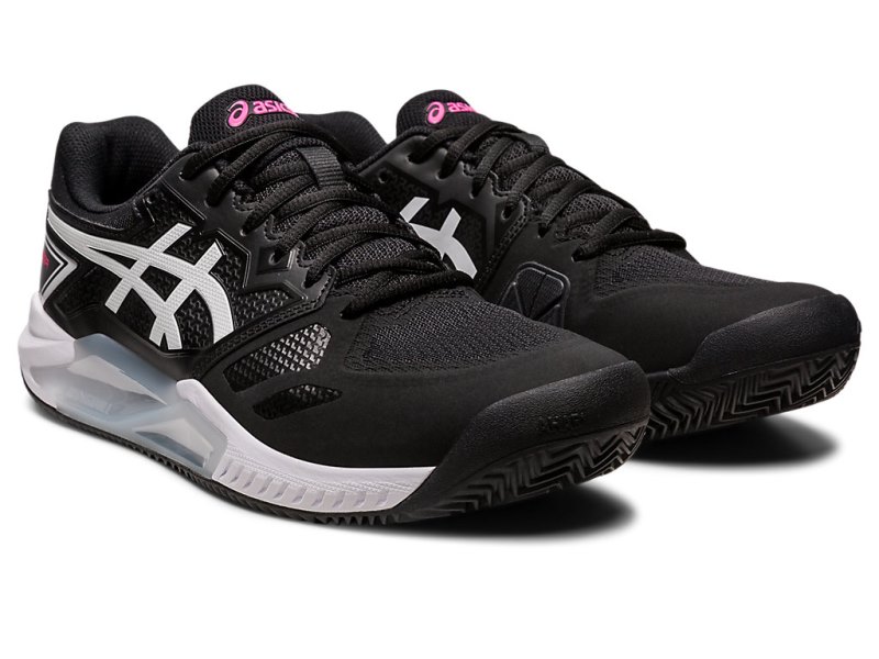 Zapatos de Tenis Asics Gel-challenger 13 Clay Hombre Negros Rosas | MX0147-073