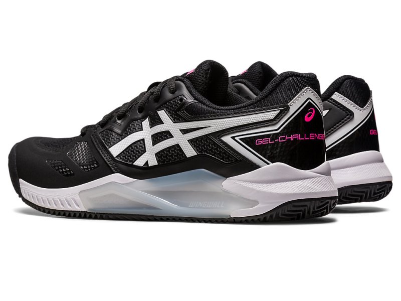 Zapatos de Tenis Asics Gel-challenger 13 Clay Hombre Negros Rosas | MX0147-073