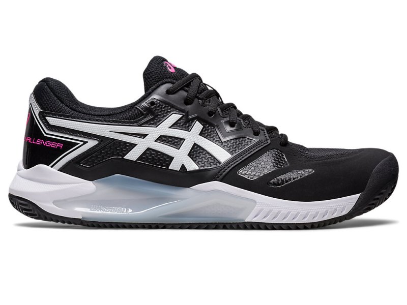 Zapatos de Tenis Asics Gel-challenger 13 Clay Hombre Negros Rosas | MX0147-073