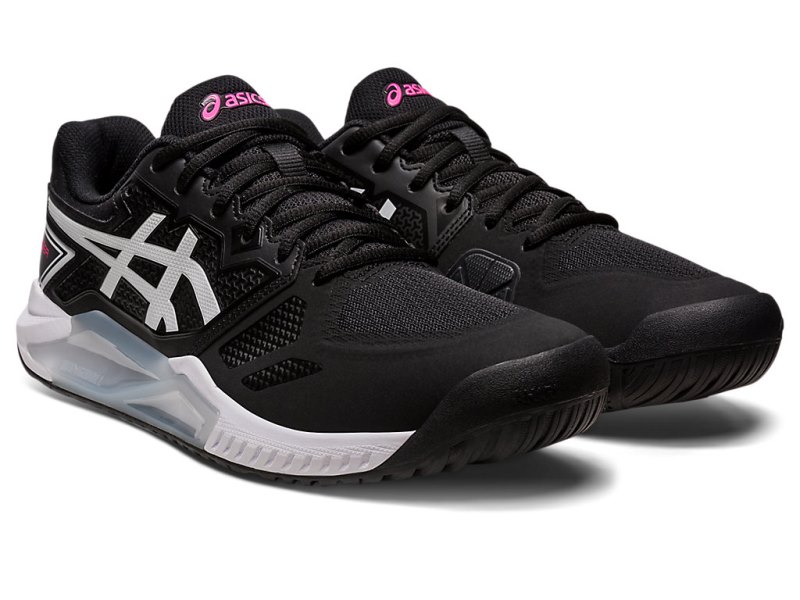 Zapatos de Tenis Asics Gel-challenger 13 Hombre Negros Rosas | MX1335-484