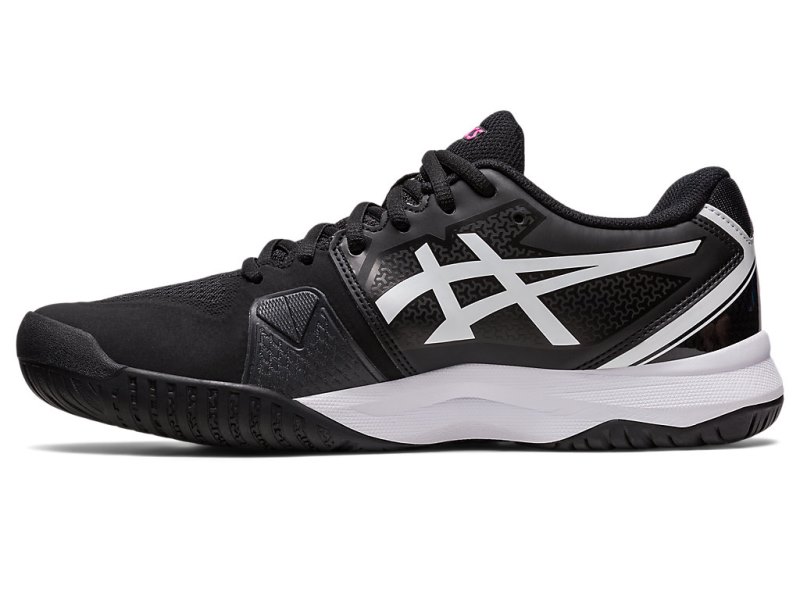 Zapatos de Tenis Asics Gel-challenger 13 Hombre Negros Rosas | MX1335-484