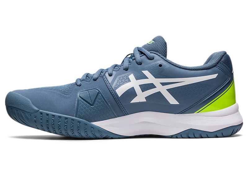 Zapatos de Tenis Asics Gel-challenger 13 Hombre Grises Azules Blancos | MX2849-388