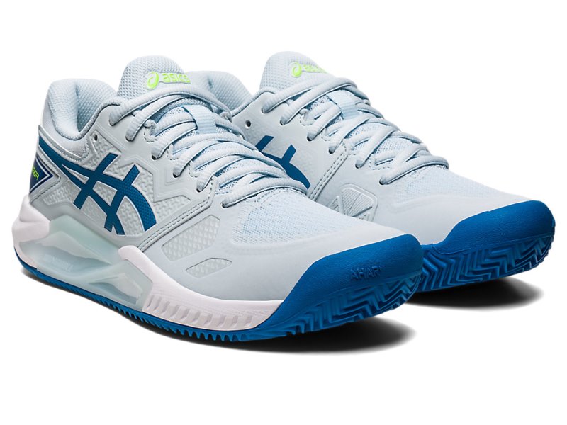 Zapatos de Tenis Asics Gel-challenger 13 Clay Mujer Azules Claro Azules | MX6299-562