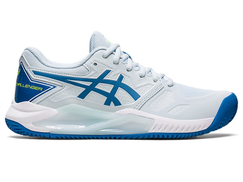 Zapatos de Tenis Asics Gel-challenger 13 Clay Mujer Azules Claro Azules | MX6299-562