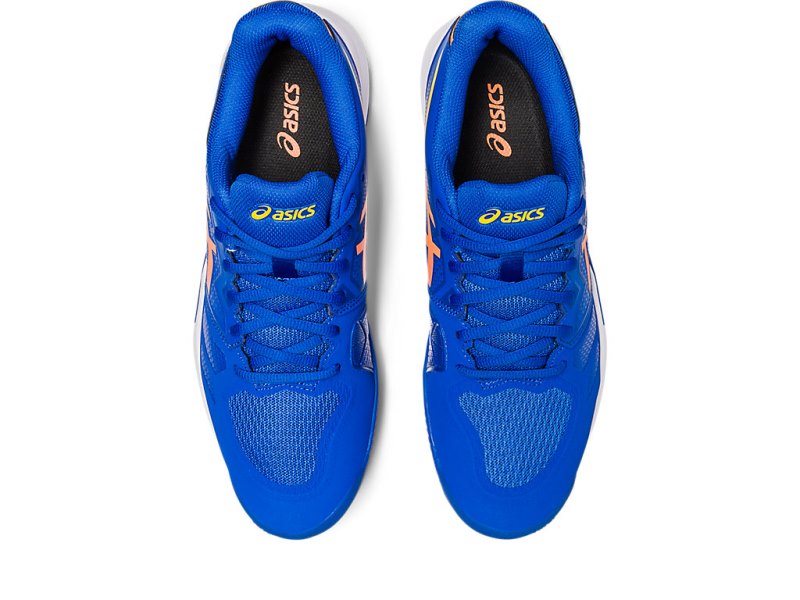 Zapatos de Tenis Asics Gel-challenger 13 Clay Hombre Azules Naranjas | MX6368-307