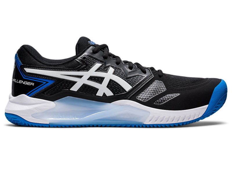 Zapatos de Tenis Asics Gel-challenger 13 Clay Hombre Negros Azules | MX8972-546