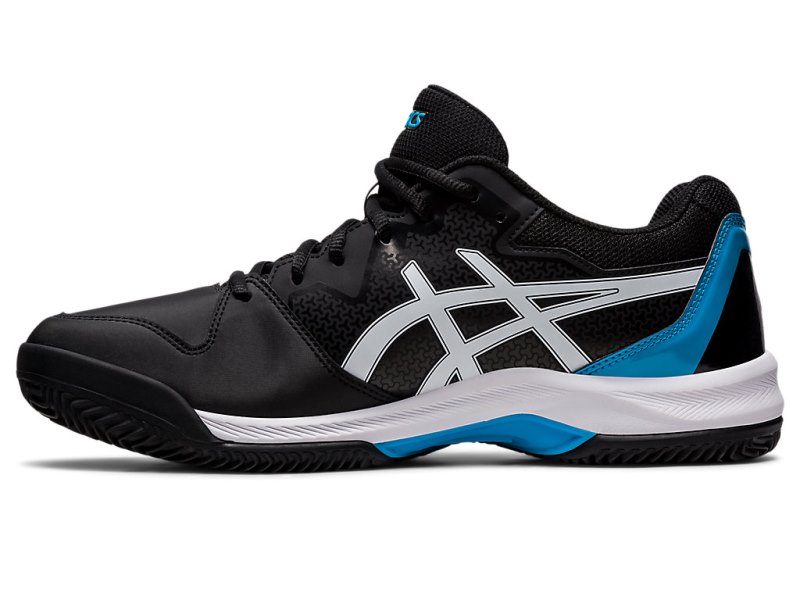 Zapatos de Tenis Asics Gel-dedicate 7 Clay Hombre Negros Azules | MX0815-799