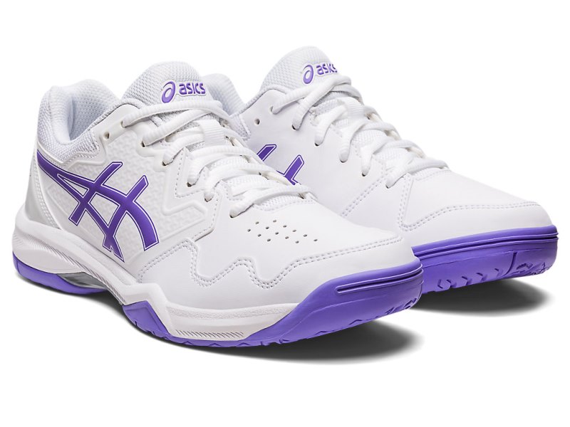 Zapatos de Tenis Asics Gel-dedicate 7 Mujer Blancos Morados | MX1350-041