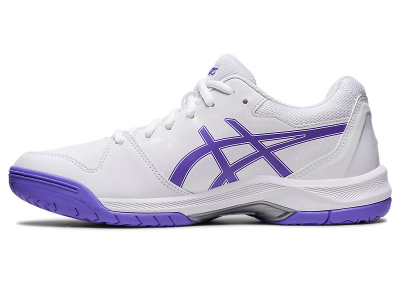 Zapatos de Tenis Asics Gel-dedicate 7 Mujer Blancos Morados | MX1350-041