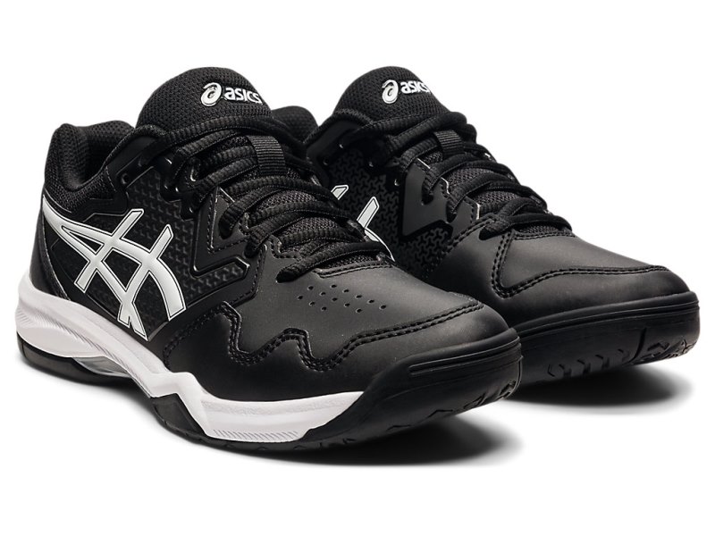 Zapatos de Tenis Asics Gel-dedicate 7 Mujer Negros Blancos | MX5218-348