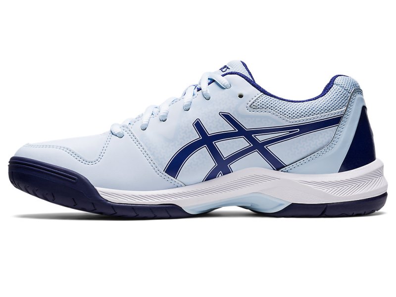 Zapatos de Tenis Asics Gel-dedicate 7 Mujer Azules Claro Azules | MX8374-653