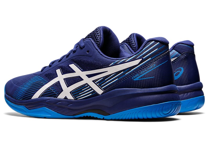 Zapatos de Tenis Asics Gel-game 8 Hombre Azules Blancos | MX5726-742