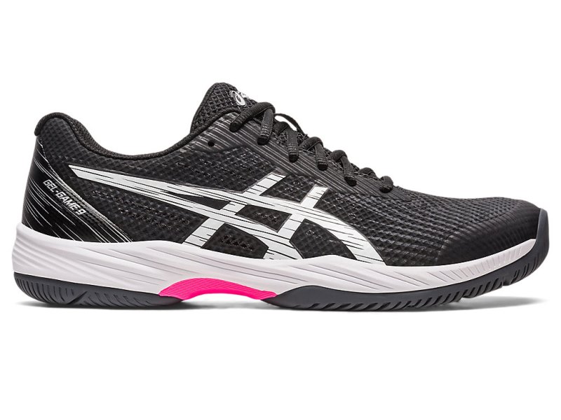 Zapatos de Tenis Asics Gel-game 9 Hombre Negros Rosas | MX4528-851