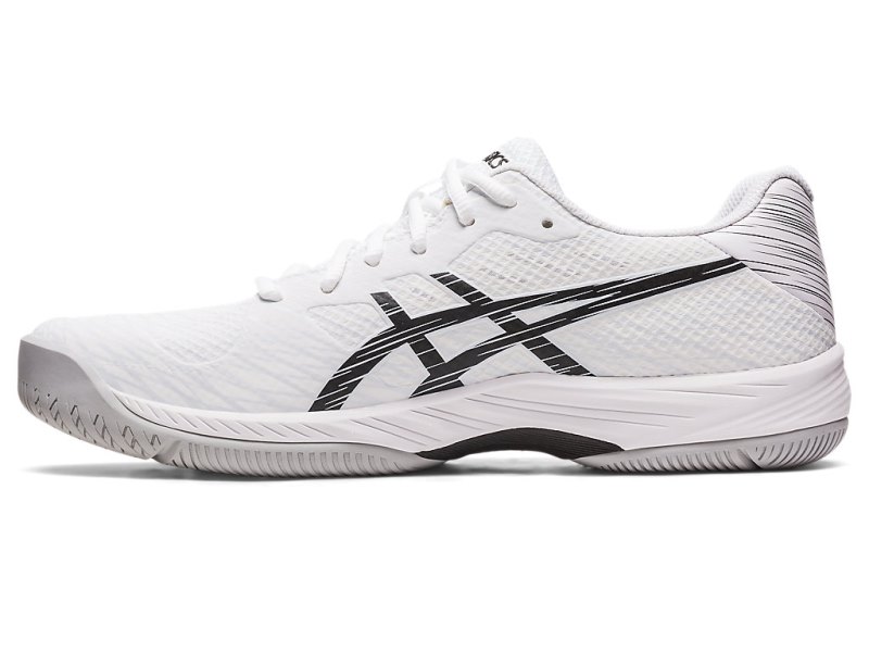 Zapatos de Tenis Asics Gel-game 9 Hombre Blancos Negros | MX5537-180