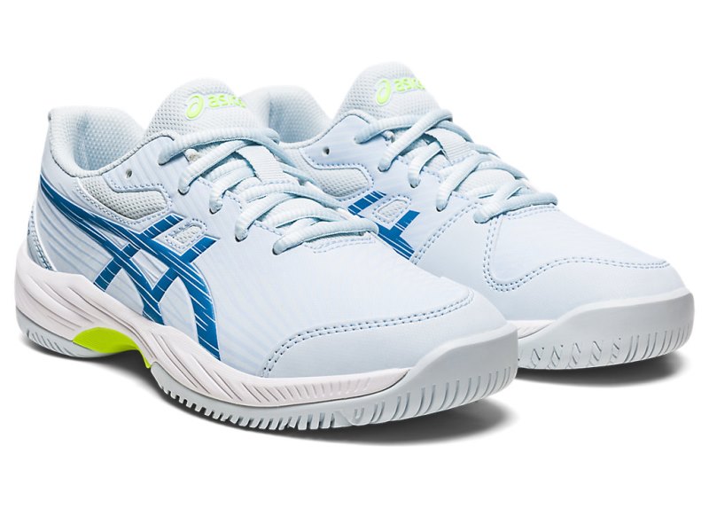 Zapatos de Tenis Asics Gel-game 9 Niños Azules Claro Azules | MX4215-532