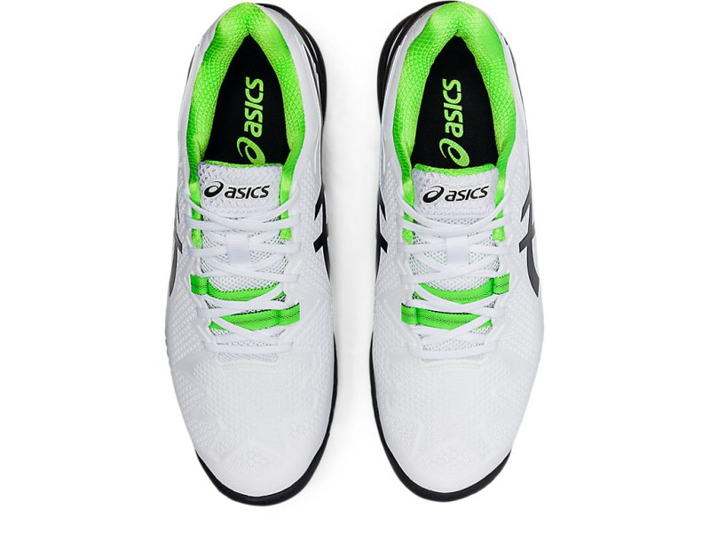 Zapatos de Tenis Asics Gel-resolution 8 (2E) Hombre Blancos Verdes | MX5008-716