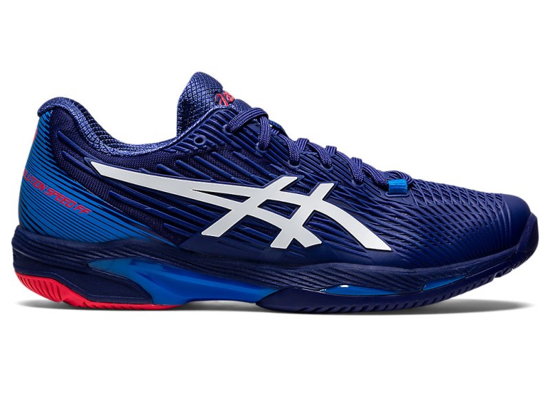 Zapatos de Tenis Asics Solution Speed FF 2 Hombre Azules Blancos | MX4428-880