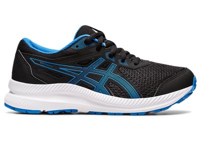 Tenis Sports Asics Contend 8 Niños Negros Azules | MX7668-954