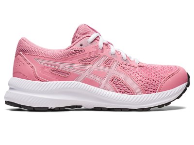 Tenis Sports Asics Contend 8 Niños Rosas Blancos | MX7107-192