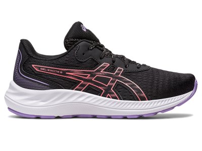 Tenis Sports Asics Gel-eXCite 9 Niños Negros Coral | MX8867-043