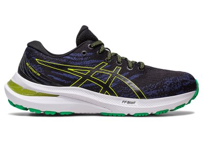 Tenis Sports Asics Gel-kayano 29 Niños Negros Verdes Claro | MX0457-182