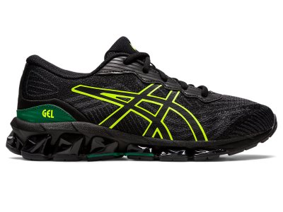 Tenis Sports Asics Gel-quantum 360 VII Niños Negros Amarillos | MX2401-382