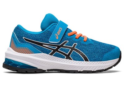 Tenis Sports Asics Gt-1000 11 Niños Azules Negros | MX6488-484