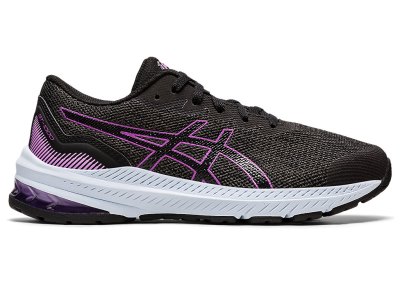 Tenis Sports Asics Gt-1000 11 Niños Grises Oscuro Morados | MX0436-774