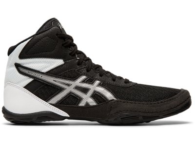 Tenis Sports Asics Matflex 6 Niños Negros Plateados | MX0629-258