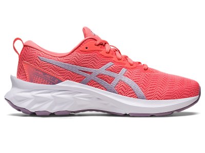 Tenis Sports Asics Novablast 2 Niños Coral Morados | MX1531-061