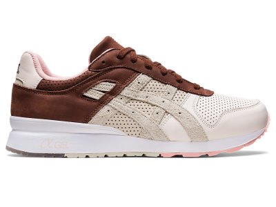 Tenis Asics Afew X Gt-II Hombre Rosas Chocolate Marrom | MX2691-999