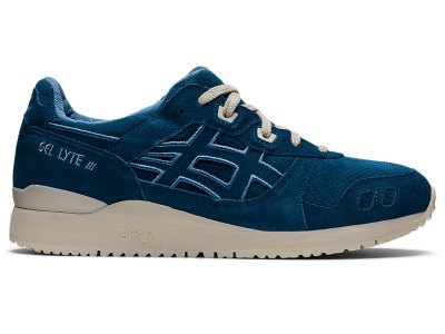 Tenis Asics Gel-lyte III OG Hombre Azules Claro Grises | MX0450-696