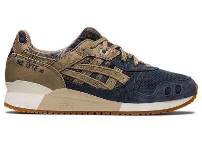 Tenis Asics Gel-lyte III OG Hombre Grises Oscuro Kaki Oscuro | MX9497-581