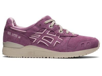 Tenis Asics Gel-lyte III OG Hombre Rosas Grises | MX0016-590