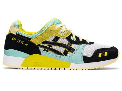 Tenis Asics Gel-lyte III OG Mujer Blancos Negros | MX8979-493