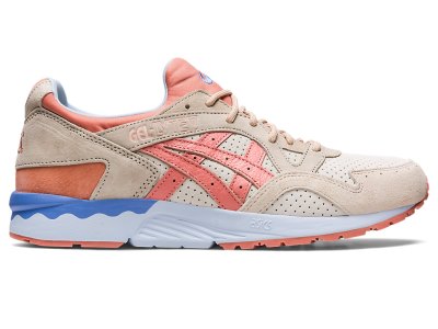 Tenis Asics Gel-lyte V Spring In Japan Hombre Creme Coral | MX3088-606