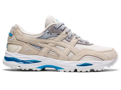 Tenis Asics Gel-mc Plus Mujer Beige Azules | MX1305-102